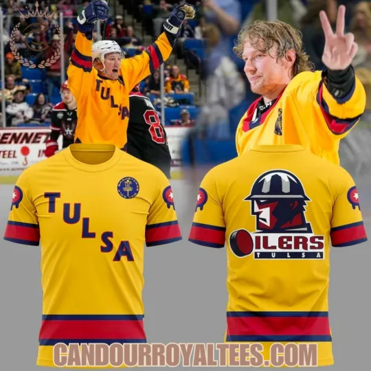 Discover Tulsa Oiler 918 Collection 25/26 3D T Shirt