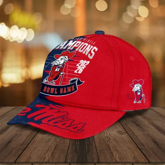 Ole Miss Rebels Football Cap