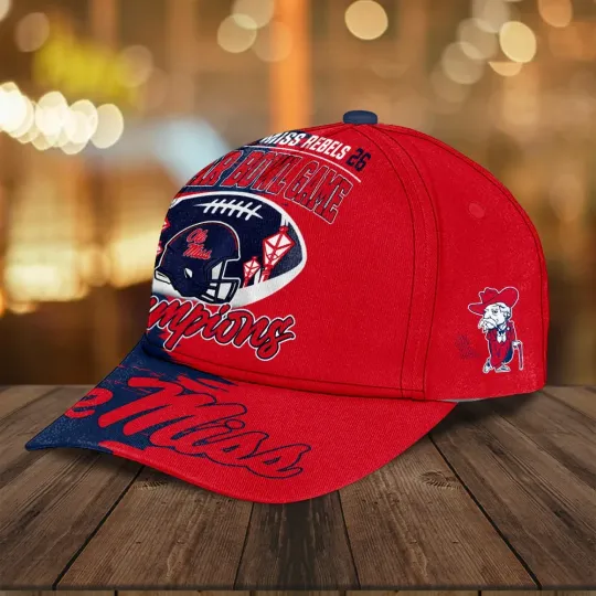 Ole Miss Rebels Football Cap