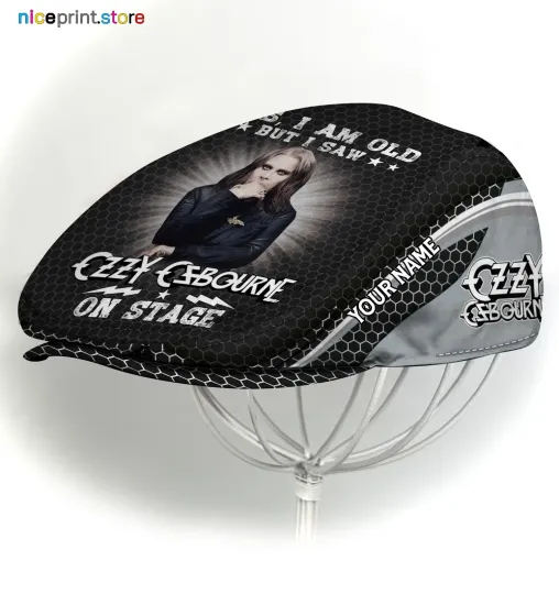 Ozzy Osbourne Jeff Cap Ozzy Osbourne Driver Cap Ozz Golf Cap Ozzy Flat cap