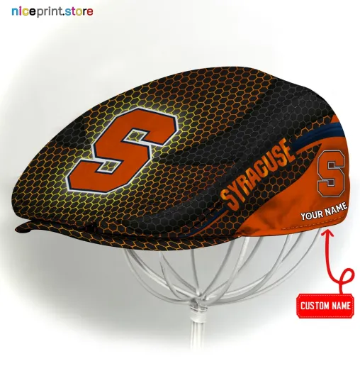 Discover Syracuse Team Orange Jeff Cap NCAA Driver Cap NCAA Golf Cap NCAA Flat Cap