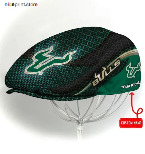 Discover South Florida Team Bulls Jeff Cap NCAA Driver Cap NCAA Golf Cap NCAA Flat Cap