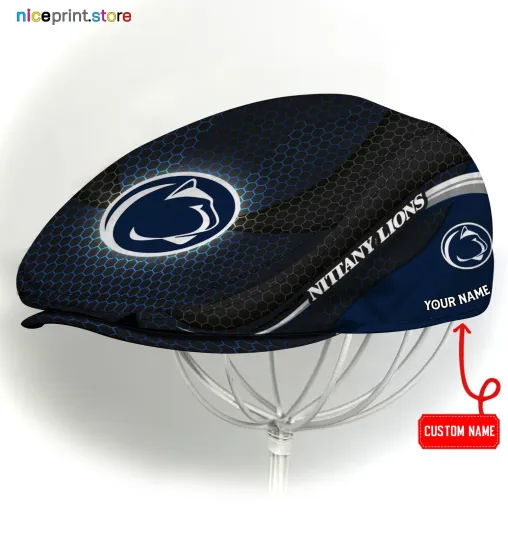 Penn State Team Nittany Lions Jeff Cap NCAA Driver Cap Golf Cap NCAA Flat Cap
