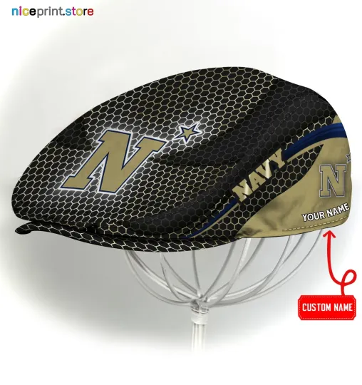Discover Navy Team Midshipmen Jeff Cap NCAA Driver Cap NCAA Golf Cap NCAA Flat Cap forMen