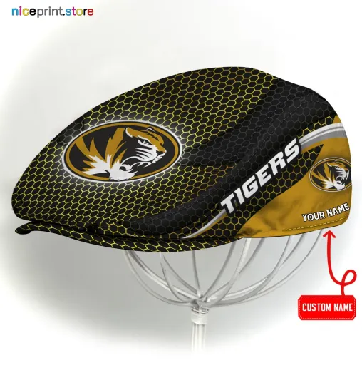 Discover Missouri Team Tigers Jeff Cap NCAA Driver Cap NCAA Golf Cap NCAA Flat Cap forMen