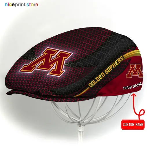 Discover Minnesota Team Golden Gophers Jeff Cap NCAA Driver Cap Golf Cap NCAA Flat Cap