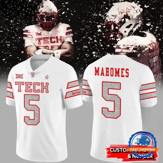 Red Raiders 2025 Football Jersey