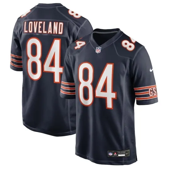 Discover Men's Bears #24 Loveland 2026 Football Jersey