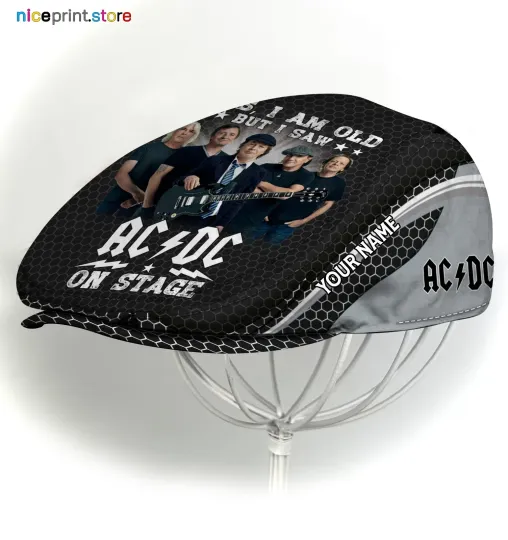 Discover AC*DC Jeff Cap AC*DC Driver Cap AC*DC Golf Cap AC*DC Flat Cap for men