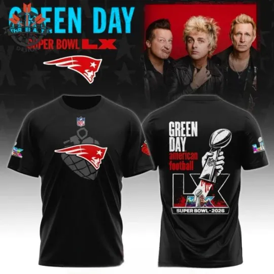 Discover Patriots x Green Day 3D T-Shirt