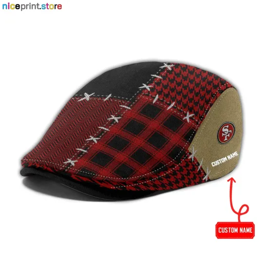 San Francisco Team 49ers Jeff Cap 49ers football Driver Cap Golf Cap football Flat Cap