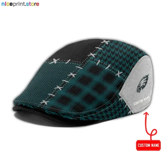 Philadelphia Team Eagles Jeff Cap Eagles football Driver Cap Golf Cap football Flat Cap
