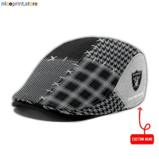 Discover Las Vegas Team Raiders Jeff Cap Raiders football Driver Cap Golf Cap football Flat Cap