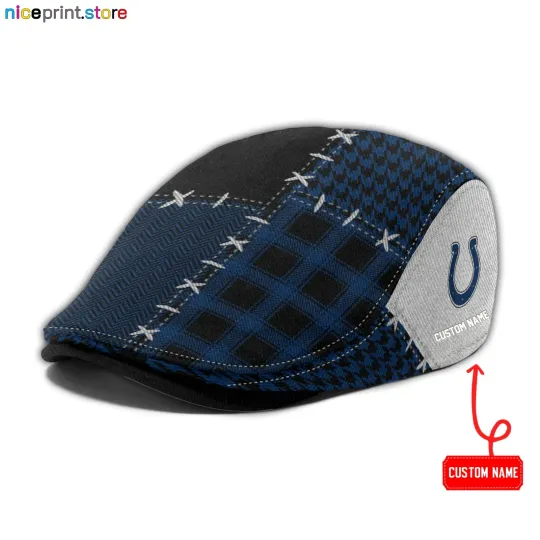 Discover Indianapolis Team Colts Jeff Cap Colts football Driver Cap Golf Cap football Flat Cap