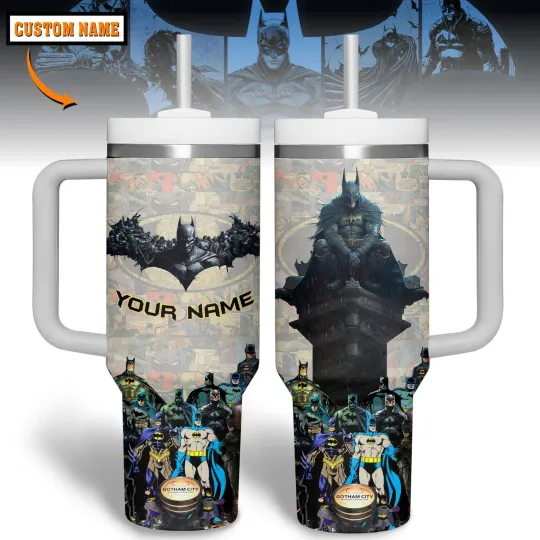 New Batman Custom your name Gift For Fans 40oz Tumbler  SO850