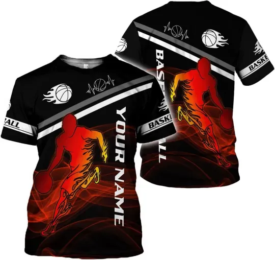 Discover Personalized Basketball 3D Shirt for Fan
