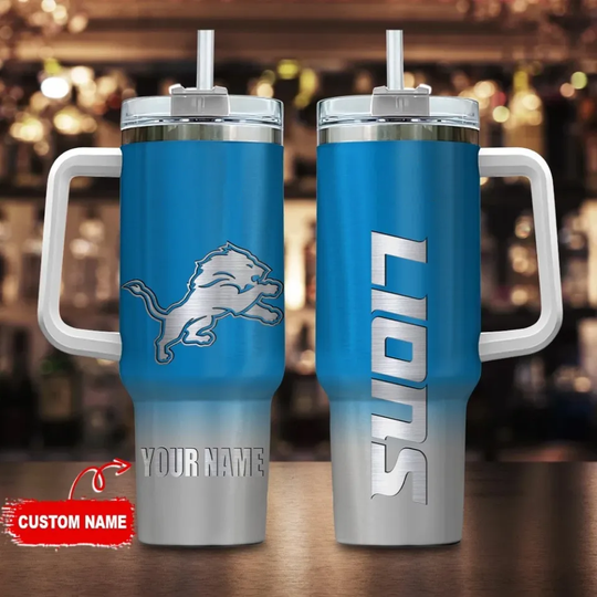 New Detroit Lions Gift For Fans 40oz Tumbler  SO779