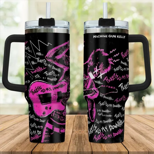 New MGK art Gift For Fans 40oz Tumbler  SO911