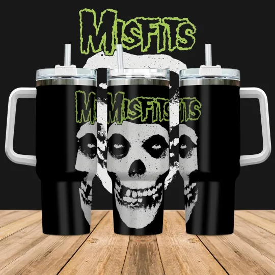 New Misfits band skull potrait Gift For Fans 40oz Tumbler  SO731
