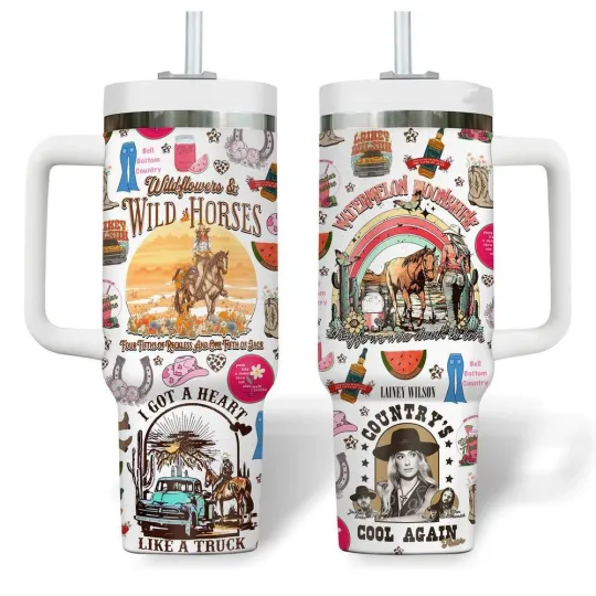Discover New Lainey Wilson Music Gift For Fans 40oz Tumbler  SO873