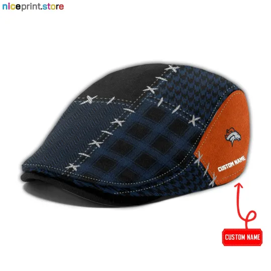 Discover Denver Team Broncos Jeff Cap Broncos football Driver Cap Golf Cap football Flat Cap