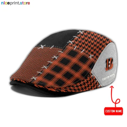 Discover Cincinnati Team Bengals Jeff Cap Bengals football Driver Cap Golf Cap football Flat Cap