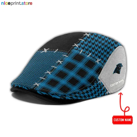 Discover Carolina Team Panthers Jeff Cap Panthers football Driver Cap Golf Cap football Flat Cap