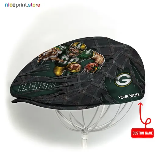 Discover Green Bay Team Packers Jeff Cap Packers Newsboy Cap football Golf Cap football Flat Cap