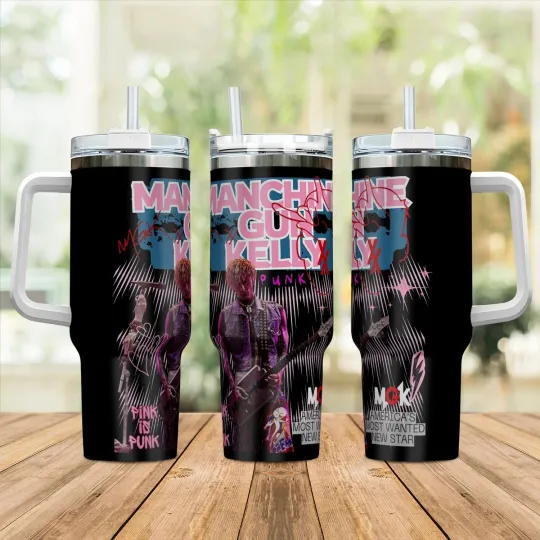 New MGK Lost Americana Tour Gift For Fans 40oz Tumbler  SO910