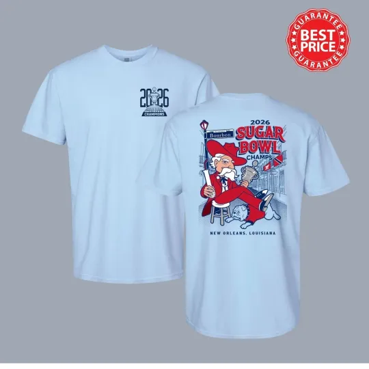 Ole Miss 2026 Sugar Bowl Champs Comfort Colors Unisex T-Shirt