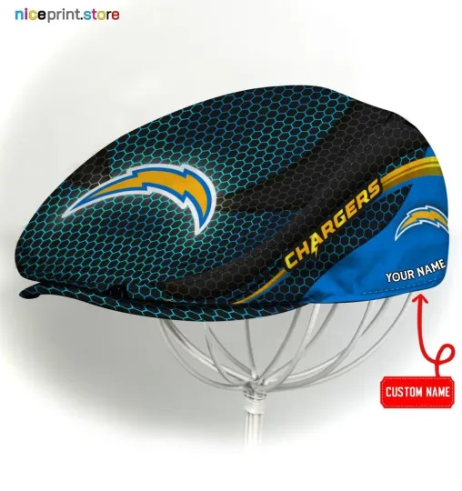 Discover Los Angeles Team Chargers Jeff Cap Chargers Newsboy Cap Golf Cap football Flat Cap