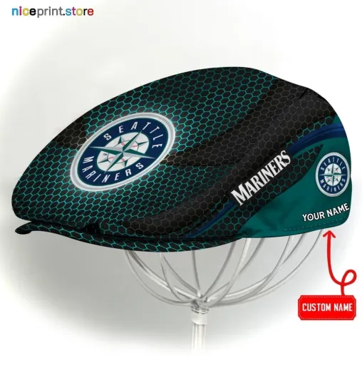 Discover Seattle Team Mariners Jeff Cap Mariners Driver Hat Golf Cap Flat Cap