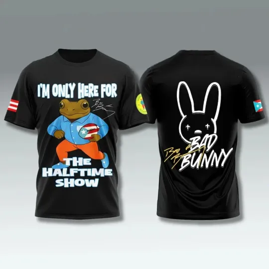 Bad Bunny Super Bowl 2026 For The Halftime Show Shirt