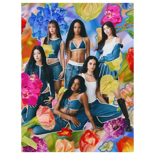 Discover Katseye 2025 Kpop Poster - Premium Matte Vertical Poster Unframed