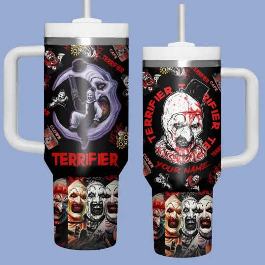 New Terrifier Movies Gift For Fans 40oz Tumbler  SO844