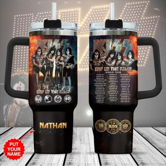 Discover New Kissmas Band Gift For Fans 40oz Tumbler  SO829