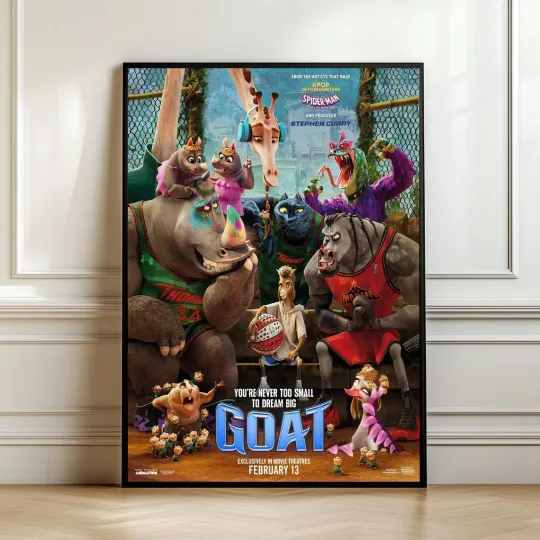 Discover Goat Movie Poster 2026 - Hot!! - decor - wall art