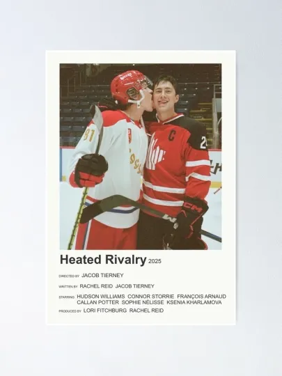 Discover heated rivalry poster minimalist