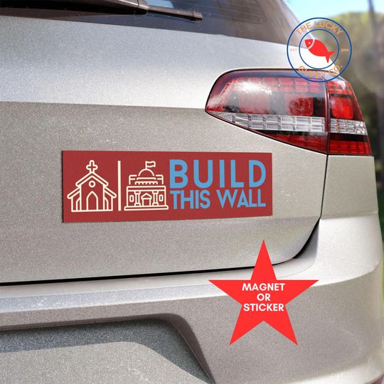 Discover Tax the Rich Sticker, Sink the Rich, Separation of Church and State, Tax the Church