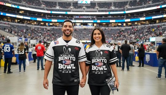 Discover Benito 94 Mesh Boxy Football Jersey, Half Time Show Mesh Jersey for Men And Women, Gift Idea