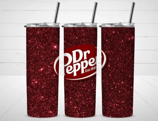 Discover Dr Pepper Lover Tumbler with Lid and Straw, Gift for Friends