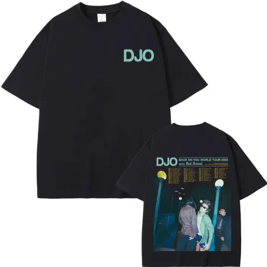 Discover DJO Back On You World Tour 2026 Shirt, DJO Tour Graphic T-Shirt, Indie Music Tee