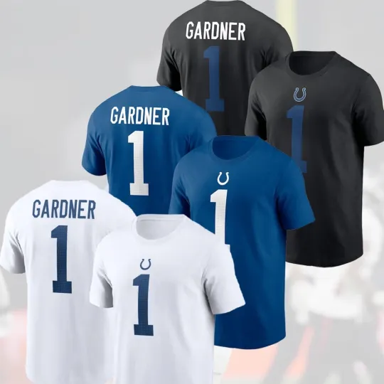 Ahmad Sauce Gardner Indianapolis Colts Double Sided T-Shirt For Fans