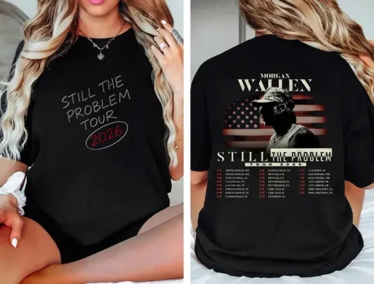 Discover Wallen Western Still the Problem Tour 2026 Country Music Tee