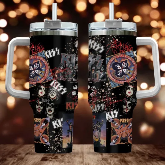 Discover New KissBand Music Custom your name Gift For Fans 40oz Tumbler  SO843