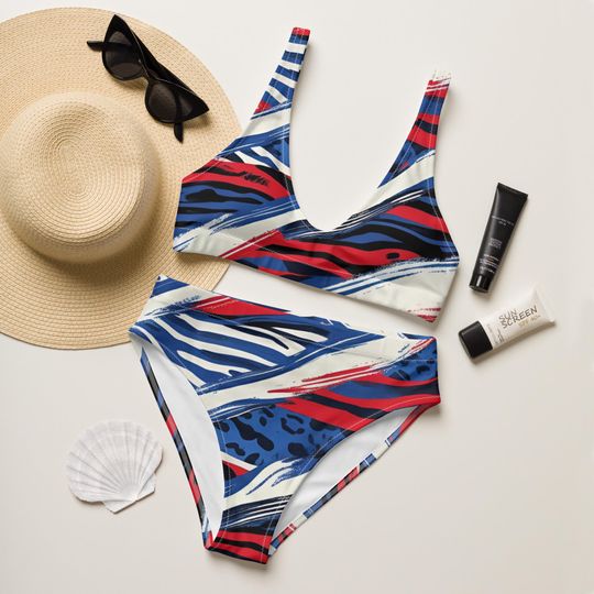 Discover Buffalo Bikini Swimsuit, Womens Sport Swimwear, Game Day Bikini Set, Buffalo Fan Swimwear