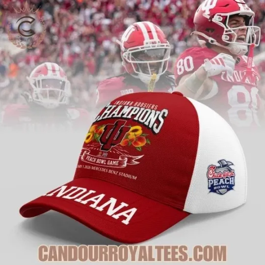 Discover Indiana Hoosiers Football 2026 Peach Bowl Champions Classic Cap