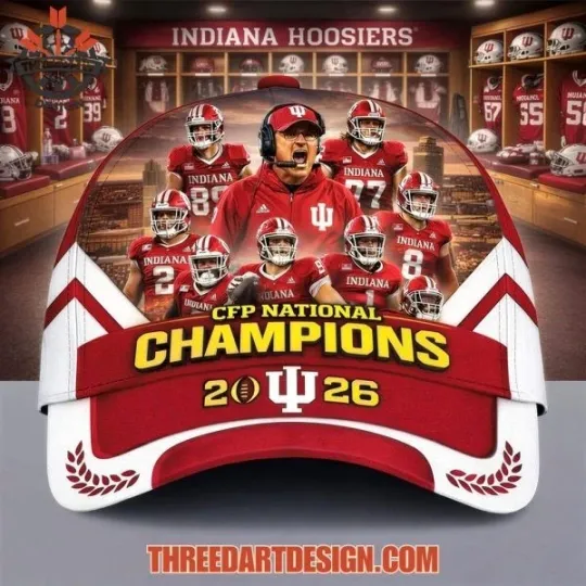 Discover Indiana Hoosiers 2026 National Champion Classic Cap Gift For Fan