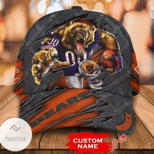 Bears 3D Mascot Champions Classic Cap Gift For Fan Hat
