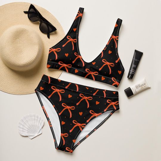 Discover Cincinnati Bikini Swimsuit, Womens Sport Swimwear, Game Day Bikini Set, Cincinnati Fan Swimwear